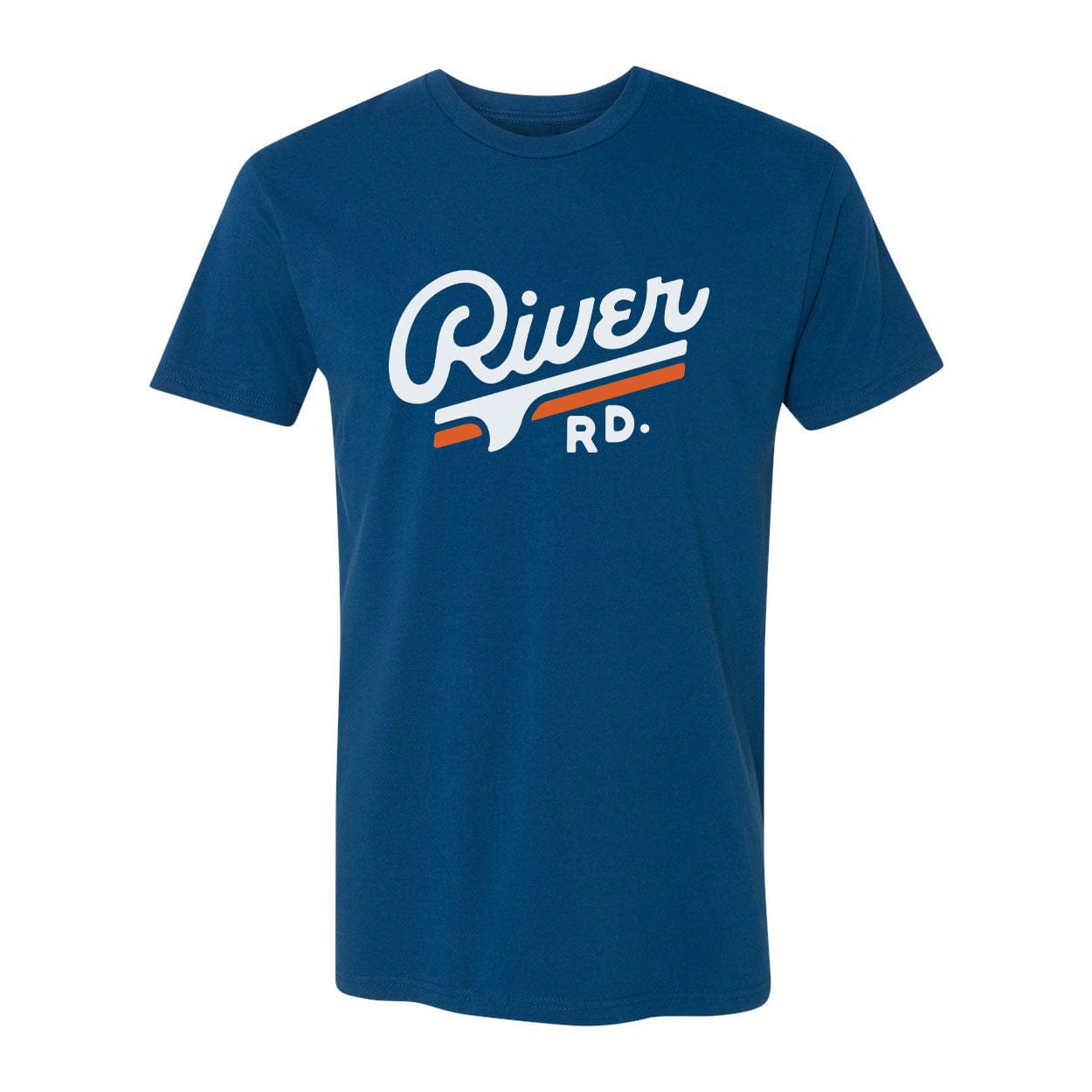 RIVER ROAD CLOTHING Shirts River Road Logo | Blue