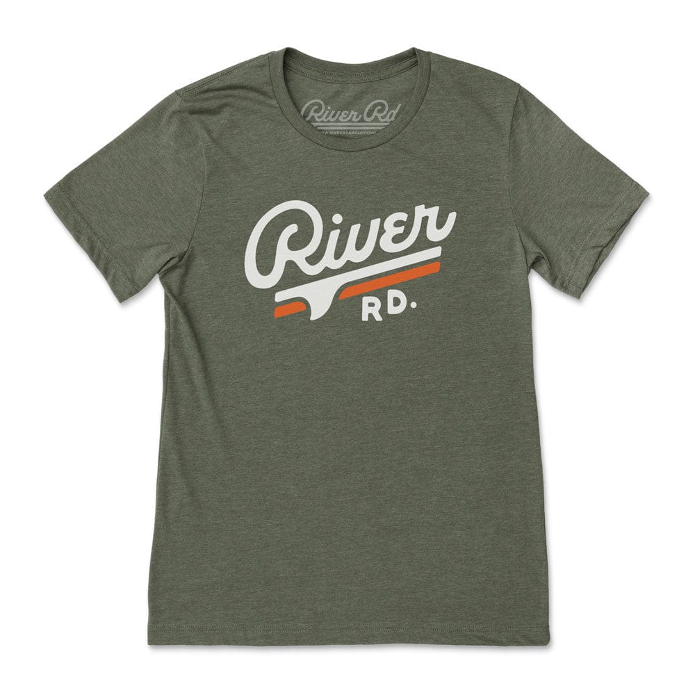 RIVER ROAD CLOTHING Shirts River Road Logo | Green