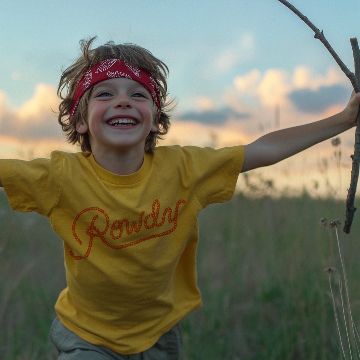 RIVER ROAD CLOTHING Shirts Rowdy (Youth) | Yellow