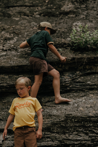 RIVER ROAD CLOTHING Shirts Rowdy (Youth) | Yellow