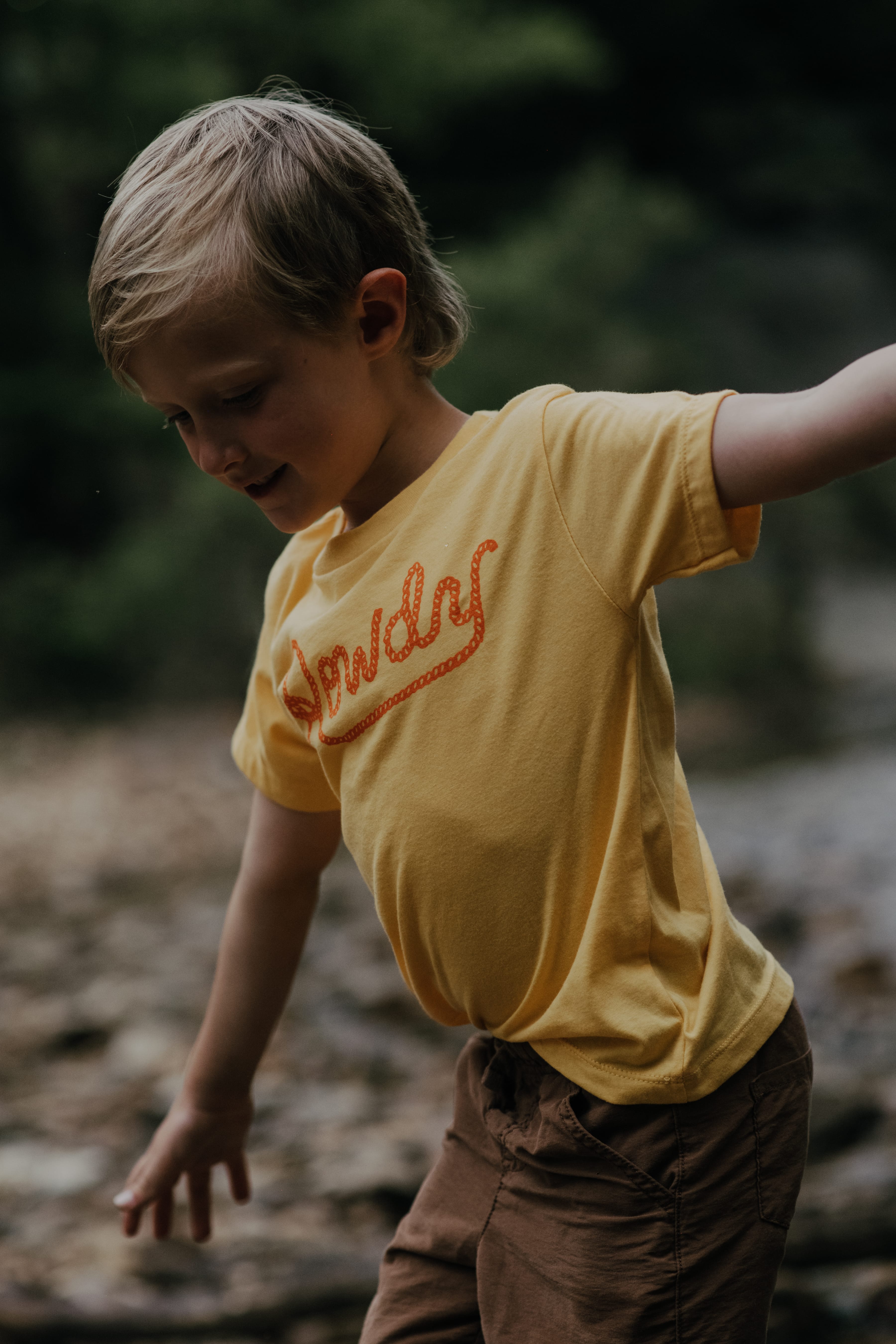 RIVER ROAD CLOTHING Shirts Rowdy (Youth) | Yellow