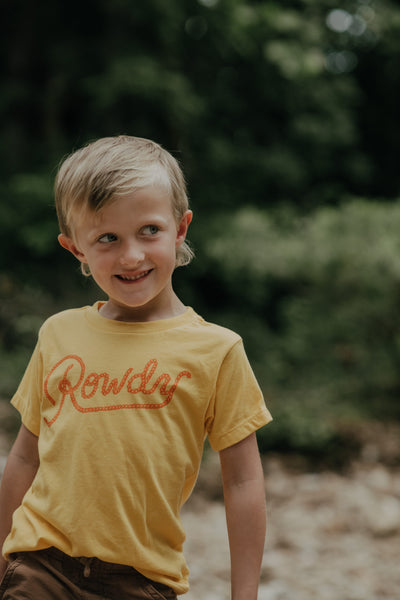 RIVER ROAD CLOTHING Shirts Rowdy (Youth) | Yellow
