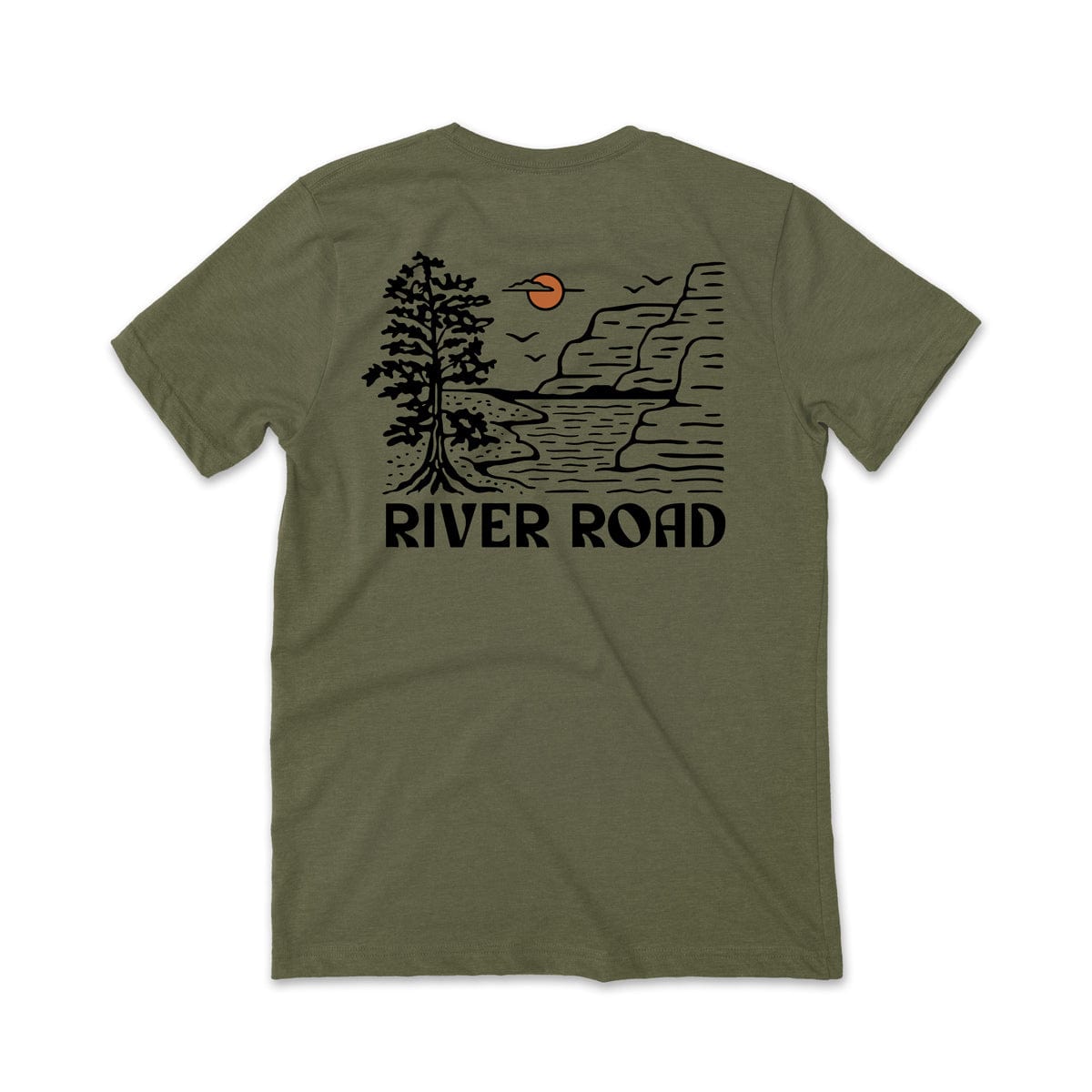 RIVER ROAD CLOTHING Shirts S / Military Green River Bank | 2 Color Options