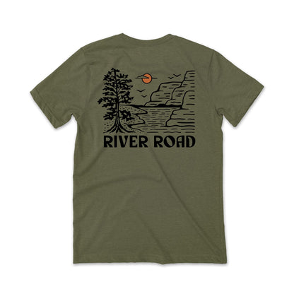 RIVER ROAD CLOTHING Shirts S / Military Green River Bank | 2 Color Options