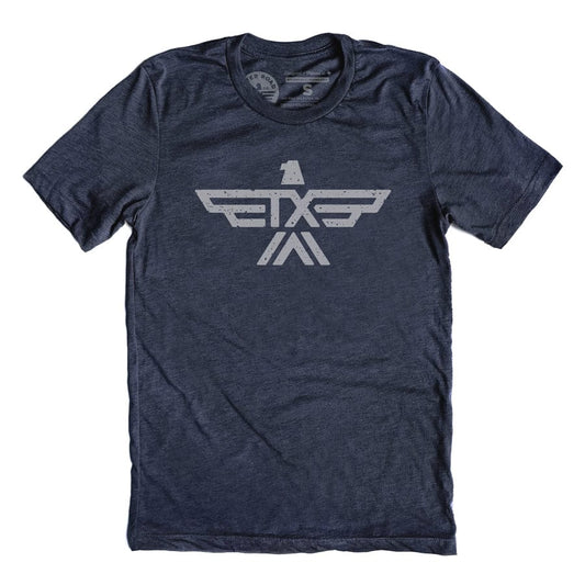 RIVER ROAD CLOTHING Shirts Texas Thunderbird | Navy