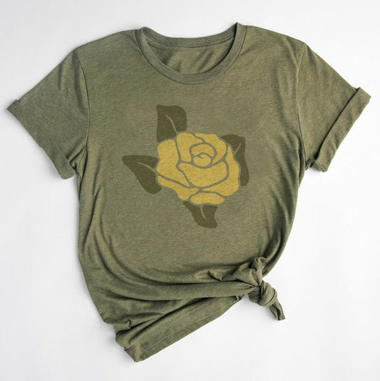 RIVER ROAD CLOTHING Shirts Yellow Rose Of Texas | Olive