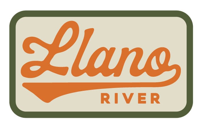 RIVER ROAD CLOTHING Stickers Llano River Swoosh Sticker