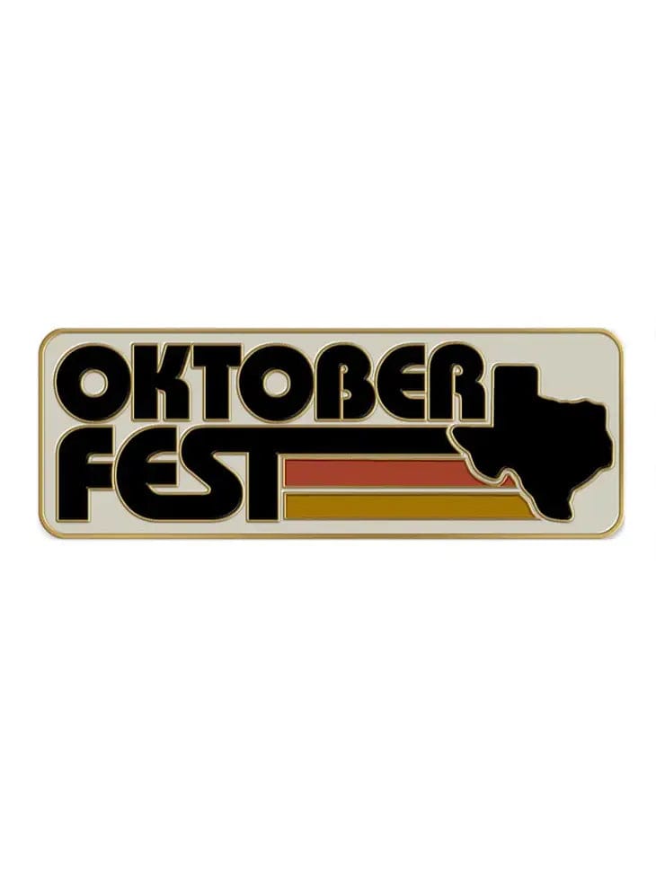 RIVER ROAD CLOTHING Stickers Oktoberfest Texas Lapel Pin