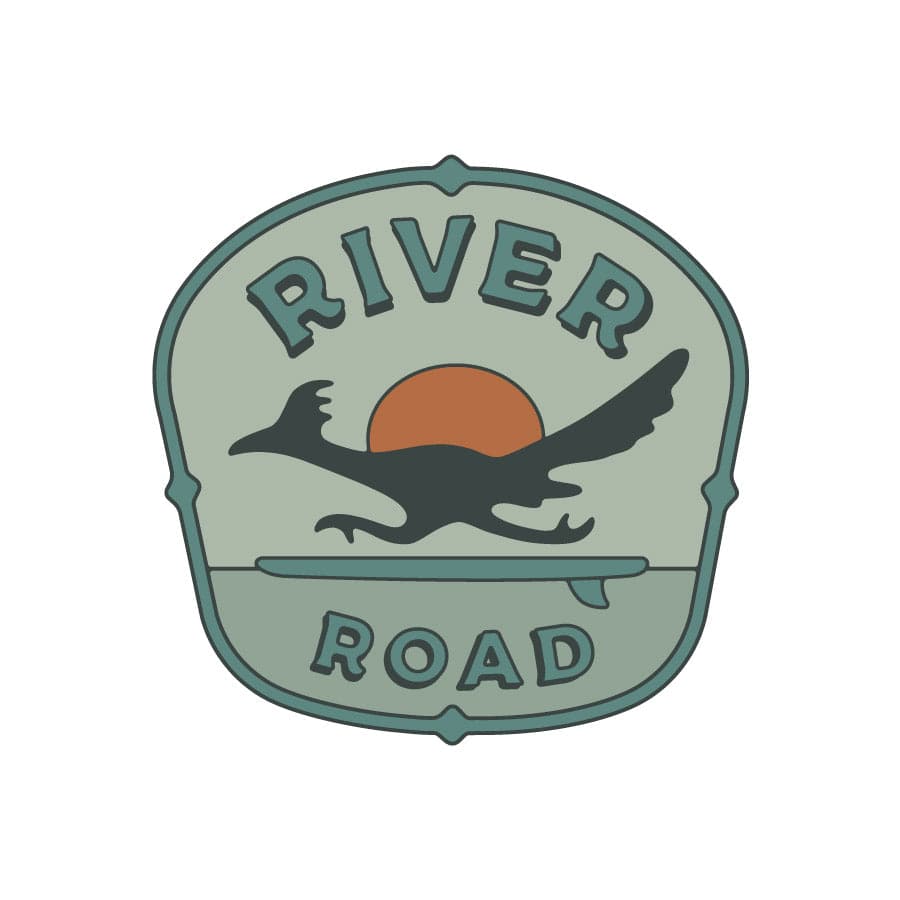 RIVER ROAD CLOTHING Stickers Roadie Sticker