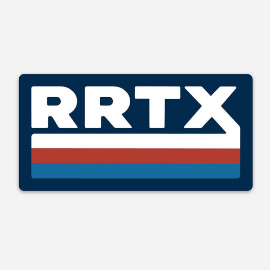 RIVER ROAD CLOTHING Stickers RRTX Sticker (Round Rock, Texas)