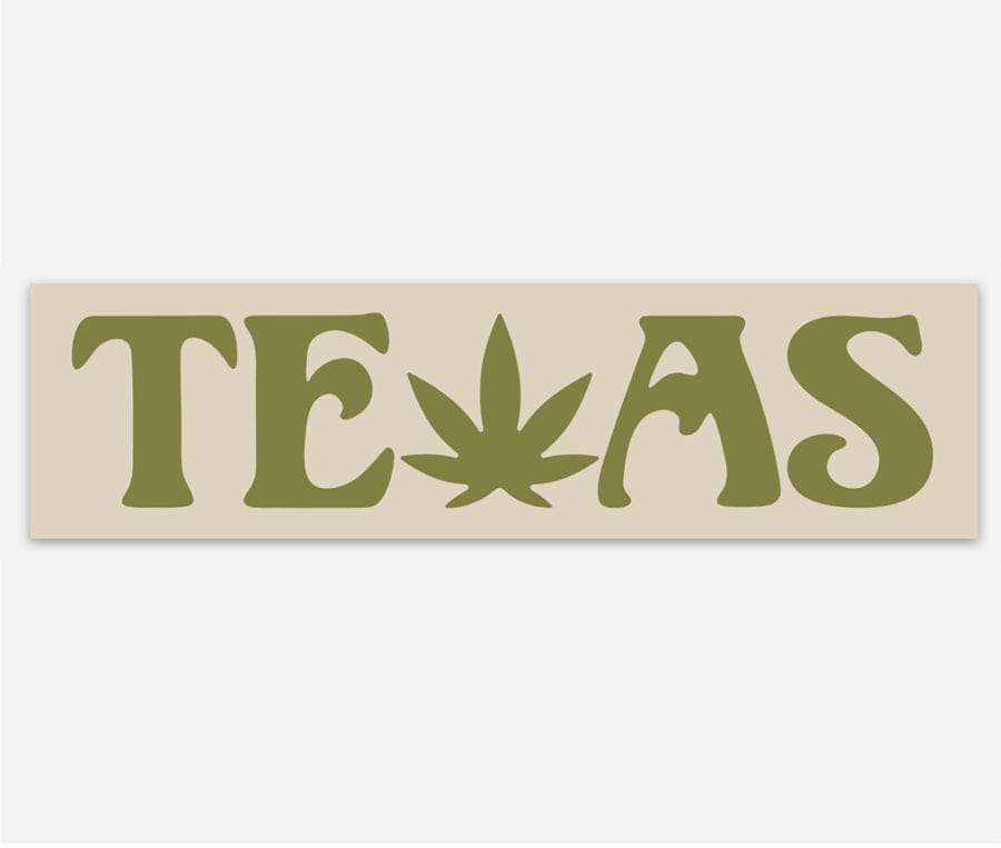 RIVER ROAD CLOTHING Stickers Texas Herb Sticker